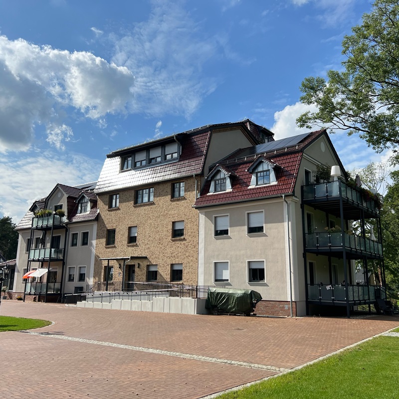 Mühlengebäude Hofansicht